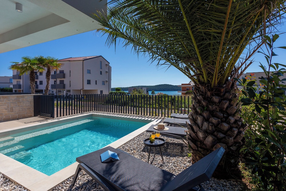 Villa Petra with Pool and Sea View