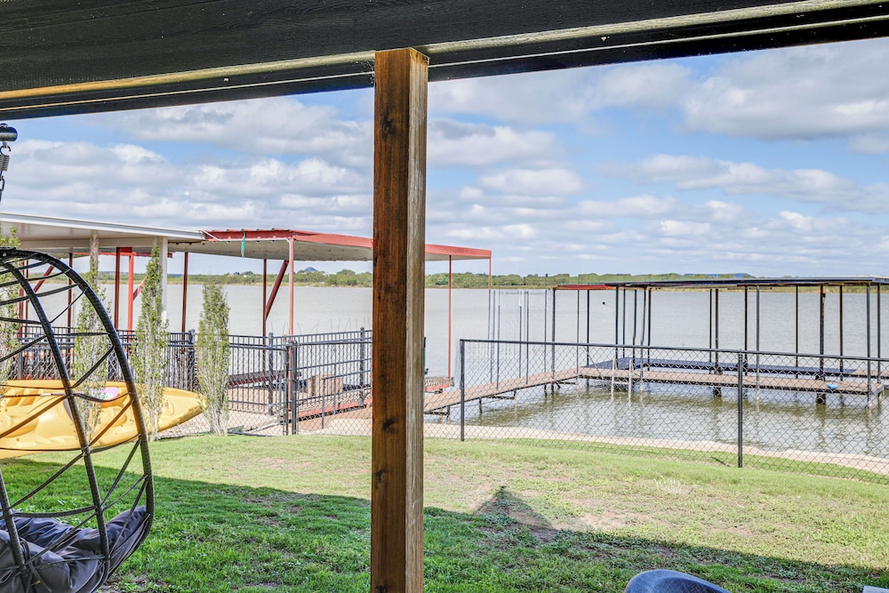 Lakefront Home w/ Dock & Patio in San Angelo! view 3