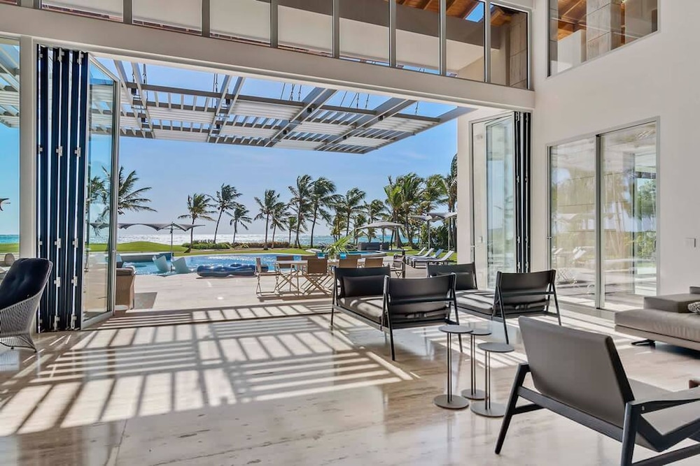 Architectural Oceanfront Masterpiece w Pool