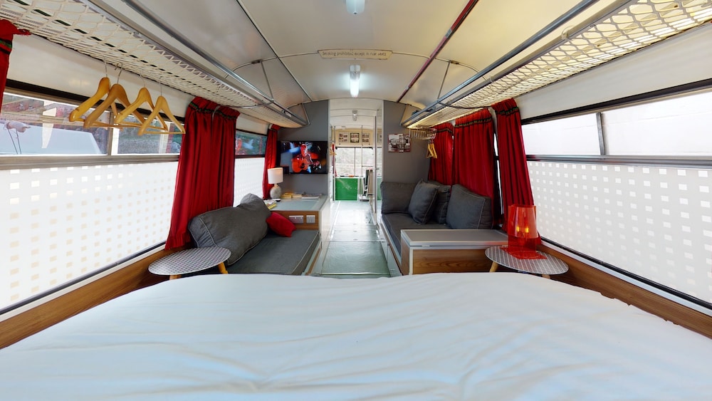 Gozo Bus Glamping - Stay on a 1974 Vintage Maltese bus in Xlendi view 4