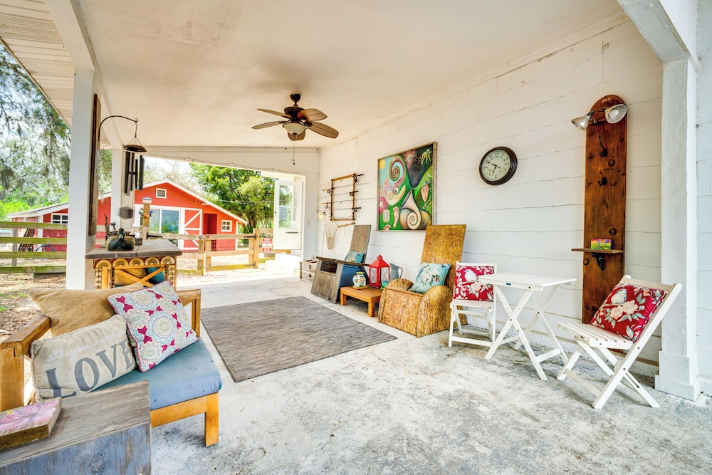 Artsy Bungalow on St Anne Lake: Pool, Dock & Deck