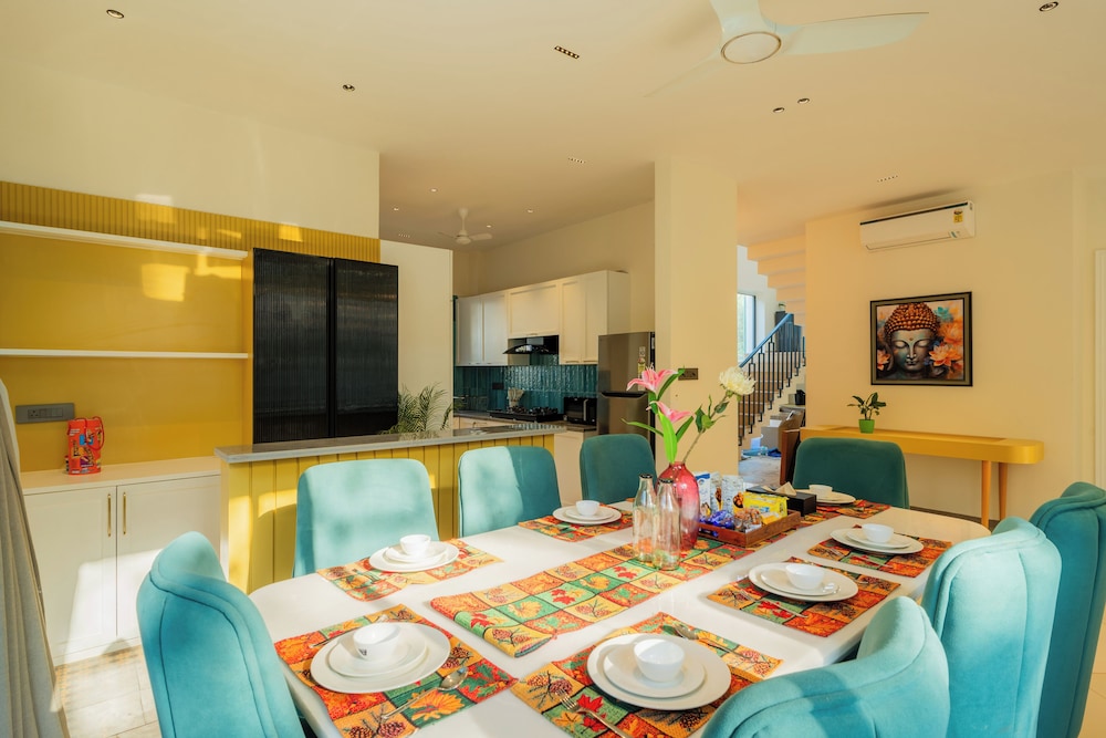 ELIVAAS Laguna Camellia | Luxe 4 BHK Villa Near Popular Beaches with Private Pool