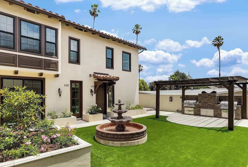 Elegant Pasadena Homew Patio Parking Near Old Town