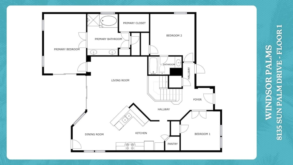 Windsor Palms Resort 5 Bedroom with Game Room 5 Home