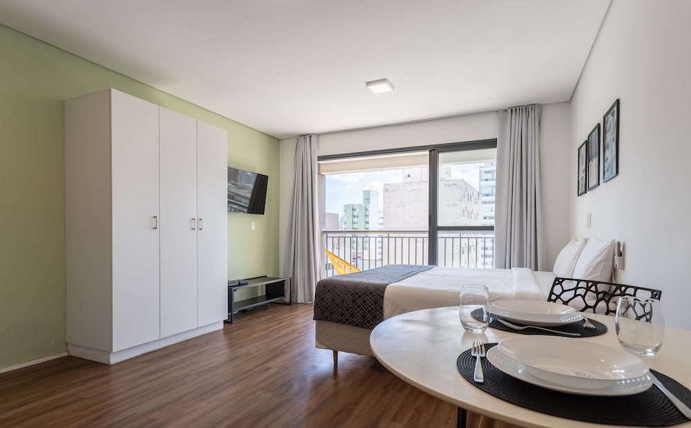 Setin Downtown Genebra by Viva - Apartamentos completos na Bela Vista com piscina