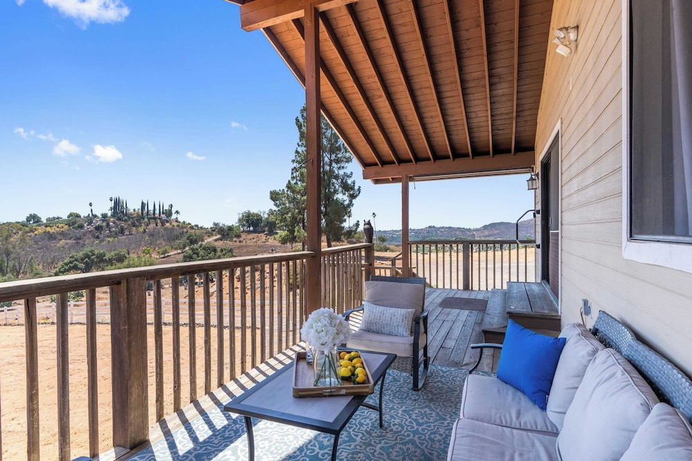 Scenic Deck w/ Sunset Views Near Temecula Wineries Estrada Ranch by Avantstay