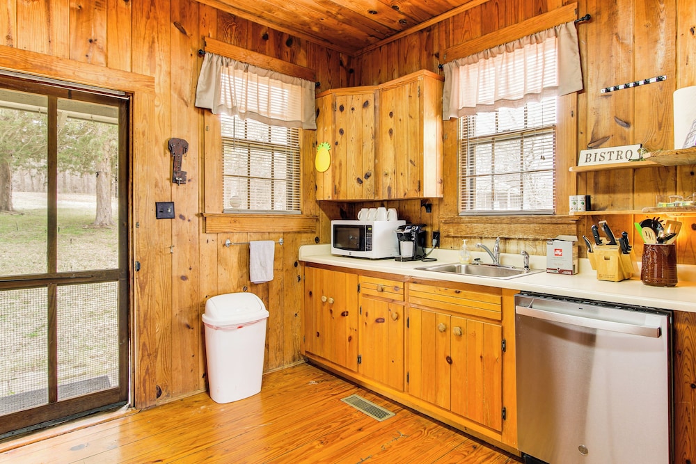 Private Dock + Porch: Serene Lake Greenwood Escape