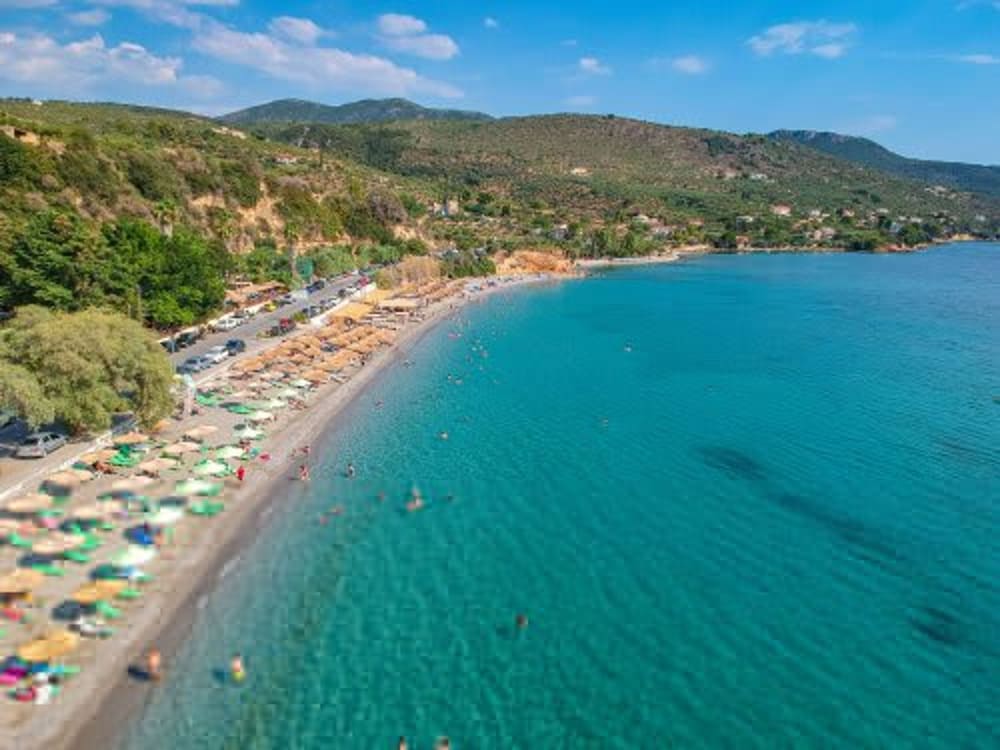 Seafront Pouletis Family Enchanting Gem With Pool