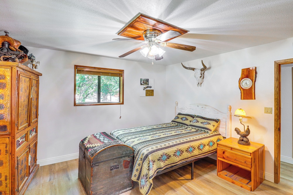 Walk to Rainbow Lake: Cabin w/ Game Room & Yard view 3