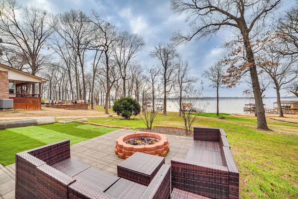 Home on Lake Fork: Patio, Grill & Fire Pit!