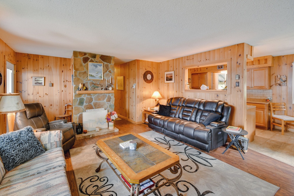 Lakefront Retreat w/ Pedal Boat & Dock in Kalkaska