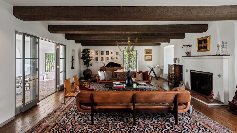 Howard Hughes Estate - Spanish Revival Gem w/ Pool, Wine Cellar & Guest House