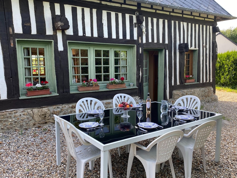 Lovely Norman Half-timbered House, Manneville La Raoult