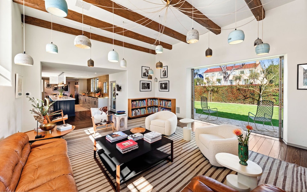 Howard Hughes Estate - Spanish Revival Gem w/ Pool, Wine Cellar & Guest House