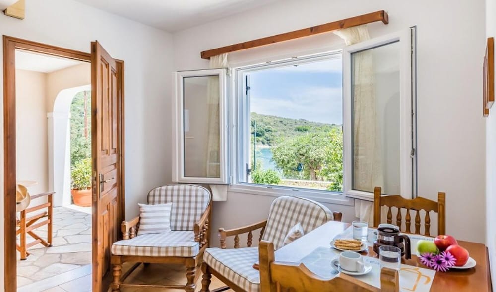 Spiros Walk to Beach Sea Views A C Wifi Car Not Required - 3427 view 3