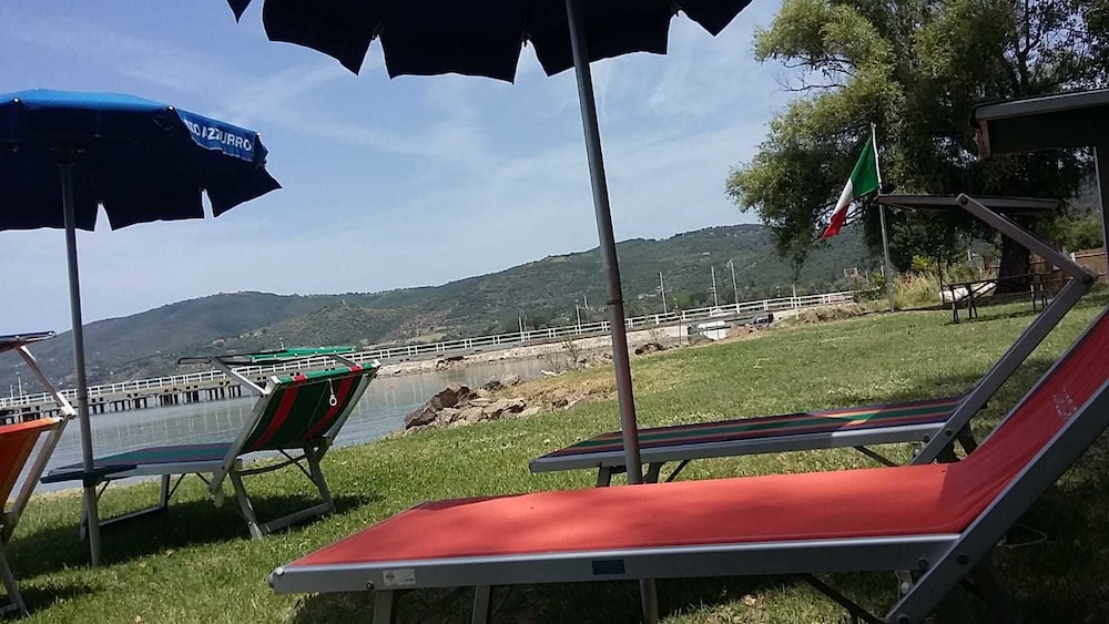 outdoor bbq area