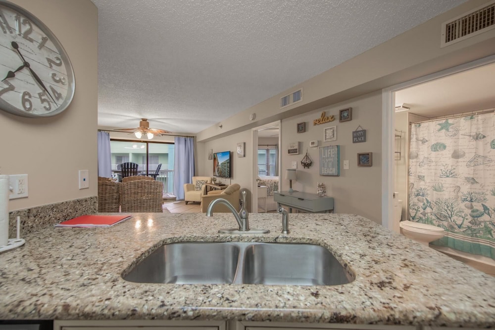 Charming Condo on Beach Indoor Outdoor Pool view 5