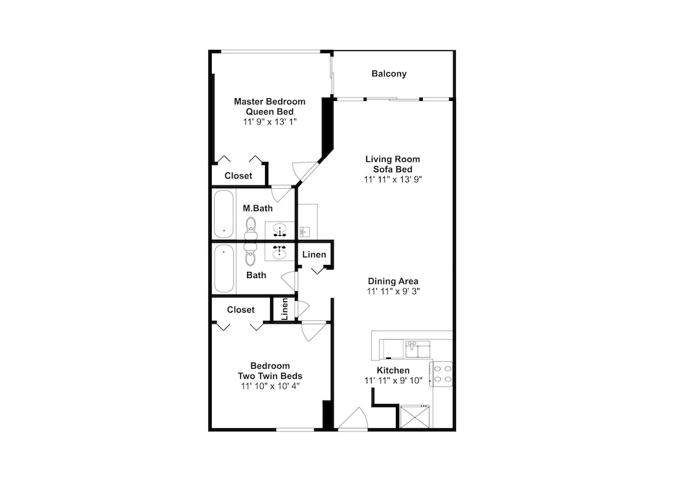 Sands Beach Club 820 2 Bedroom Condo