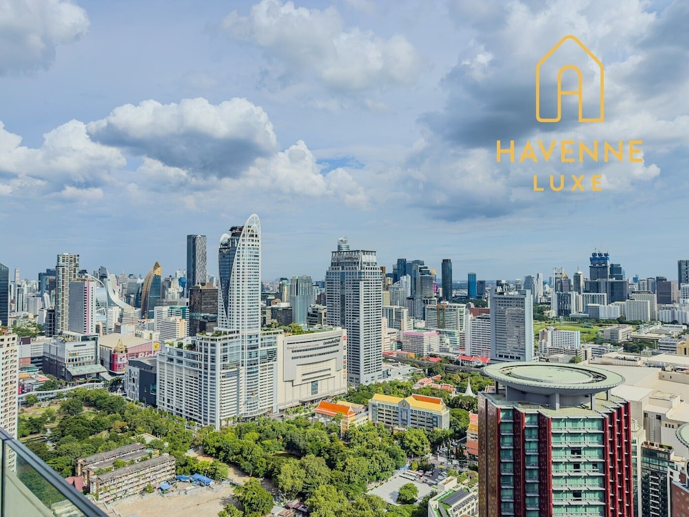 City Luxe Condo 5-min Walk to Siam Paragon Modern Stay
