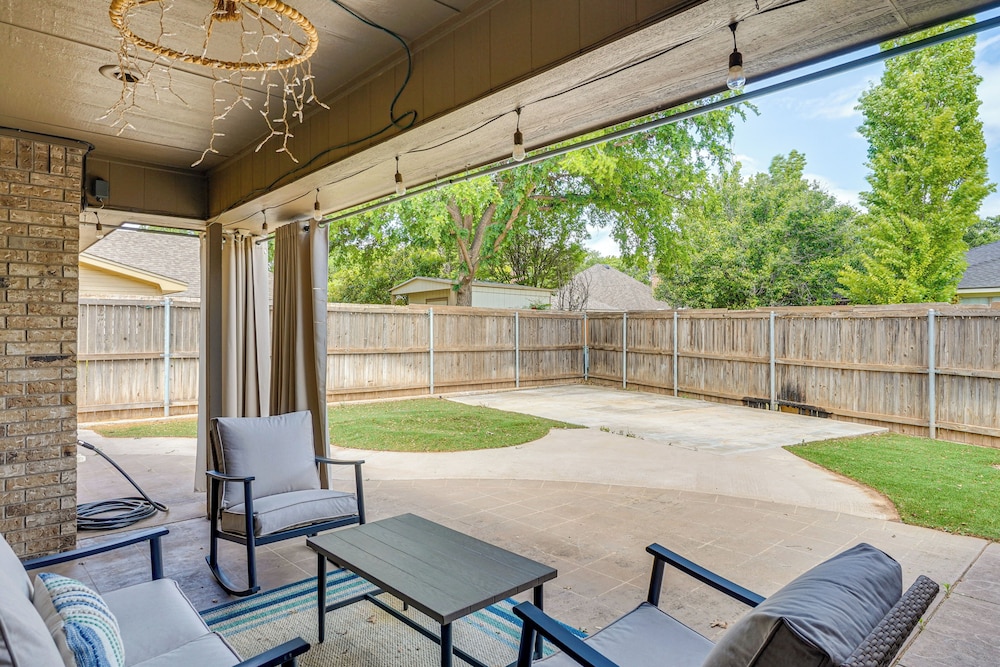 8 Mi to Texas Tech: Home w/ Patio in Lubbock