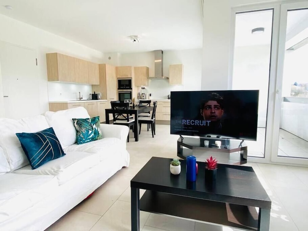 Spac. Flat -Kirchberg w Parking&Terrace view 5