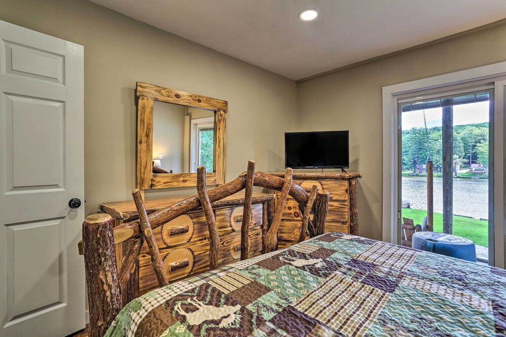 Acre Lake Chalet w/ Dock: Angler's Paradise! view 5