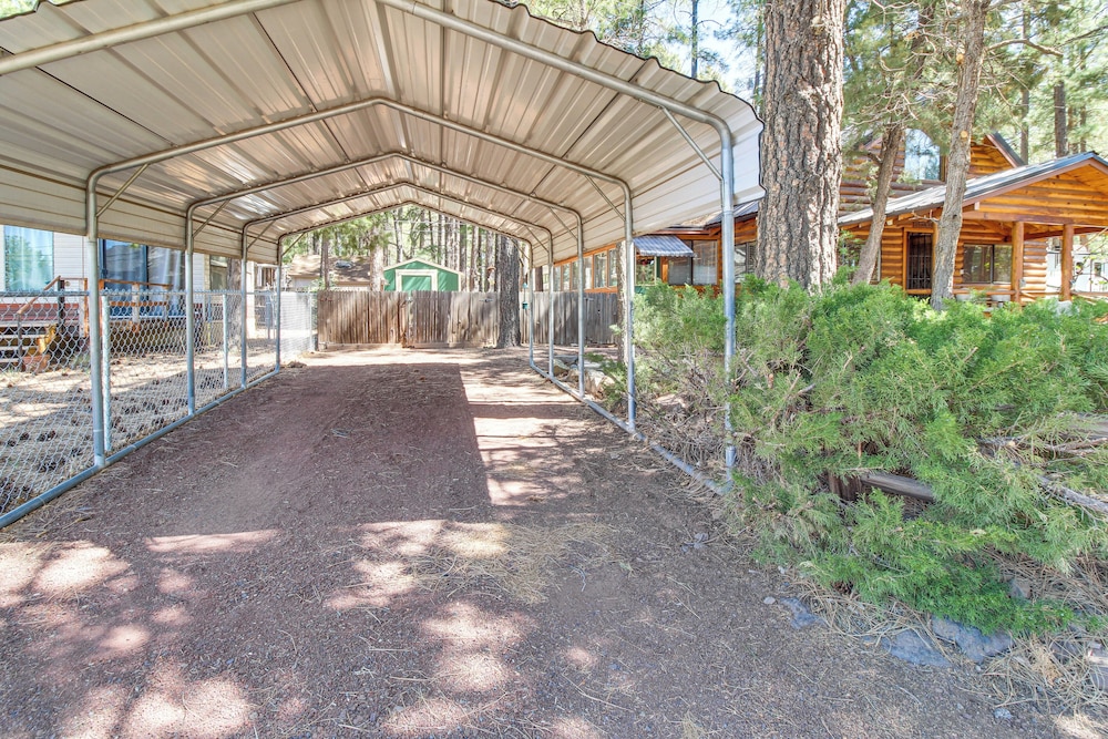 Ski, Hike & Relax: Forest-view Haven in Lakeside!