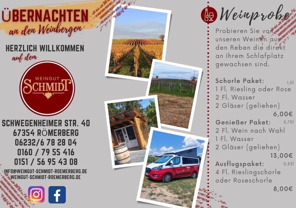 Romantik zwischen Weinreben - Cube
