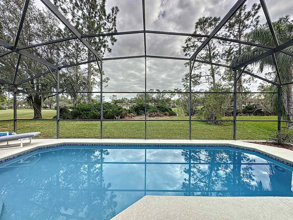 South Facing Pool Home With Golf Course Views