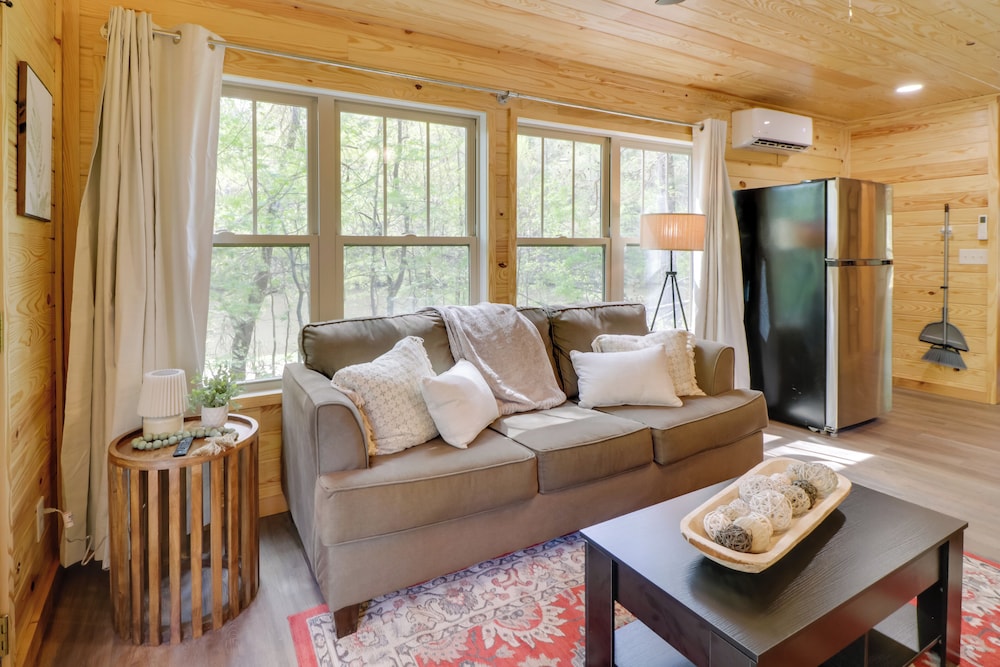 Fish & Hike: Cabin Hideaway w/ Deck in Alabama