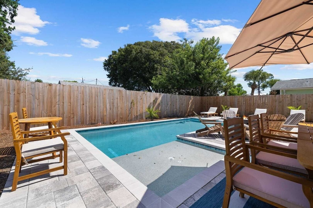 Walk to Beach, Private Pool + Fire Pit, Bonfires! G By The Sea by Avantstay