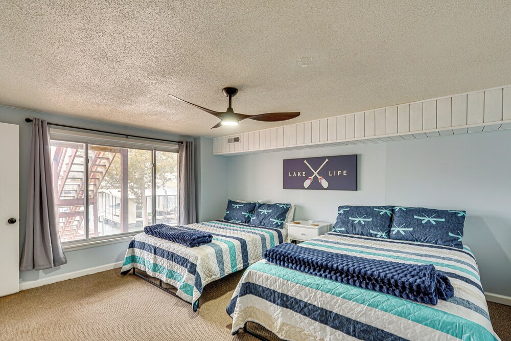 Central Waterfront Home w/ Dock in Lake Ozark!