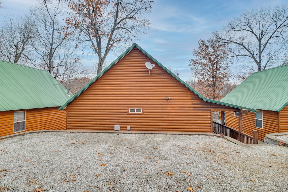 Boat Dock & Deck: Waterfront Cabin on Grand Lake