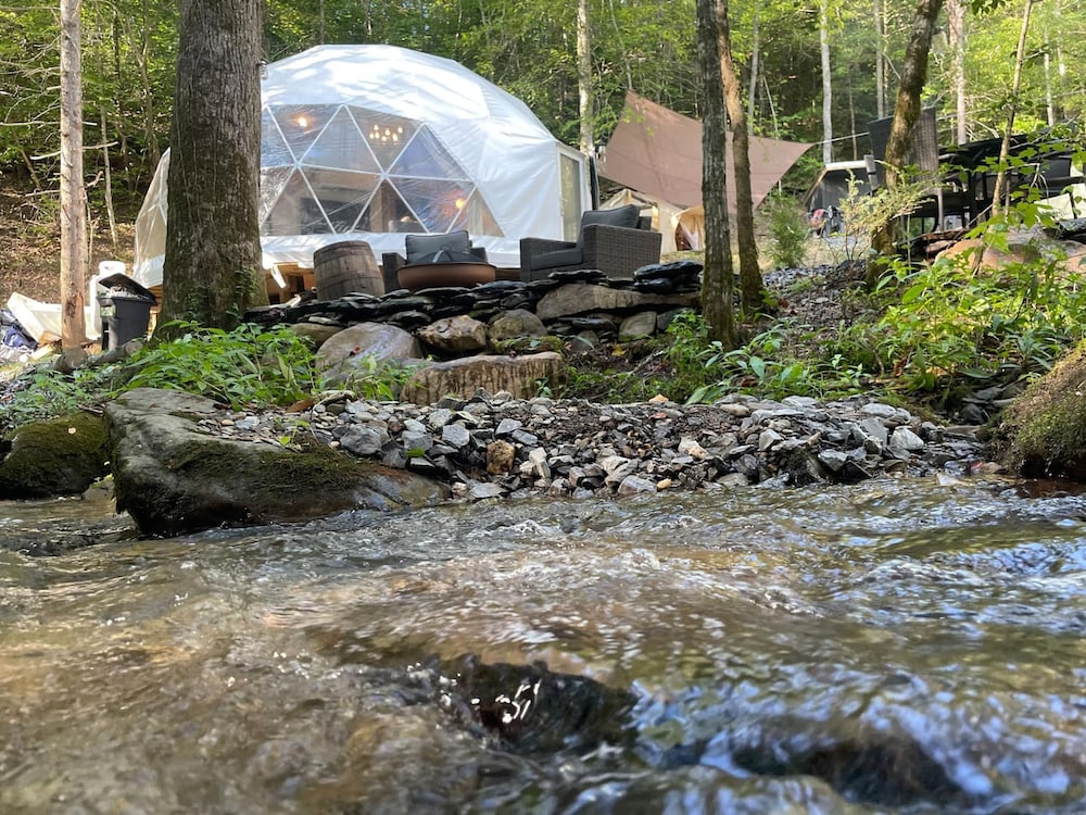 Moonshine Hollow Dome by Rafting