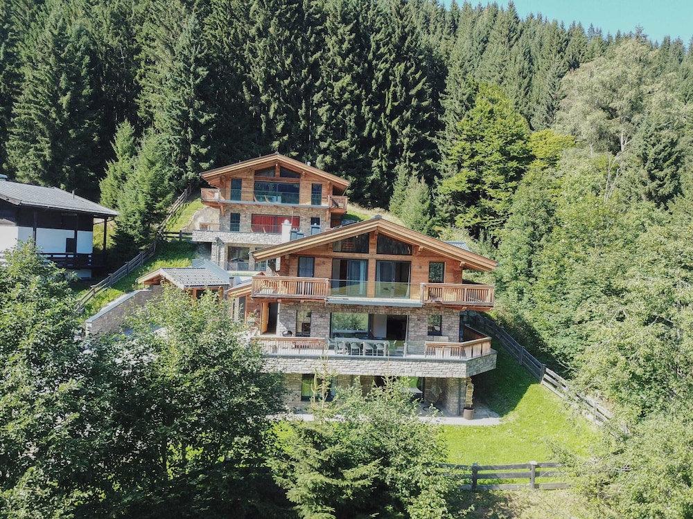 Chalet in Saalbach With Panoramic Sauna
