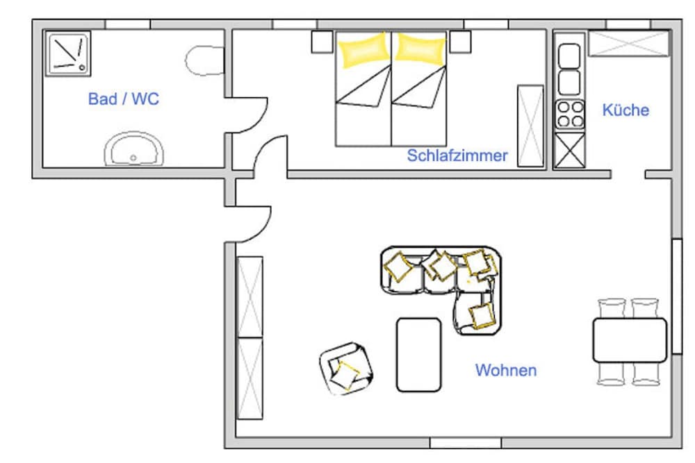 Gemutliche Wohnung fur 3 Personen in Altenberg