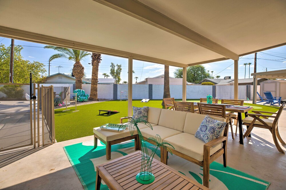 Modern Scottsdale Gem w/ Pool, Games, Patio & More