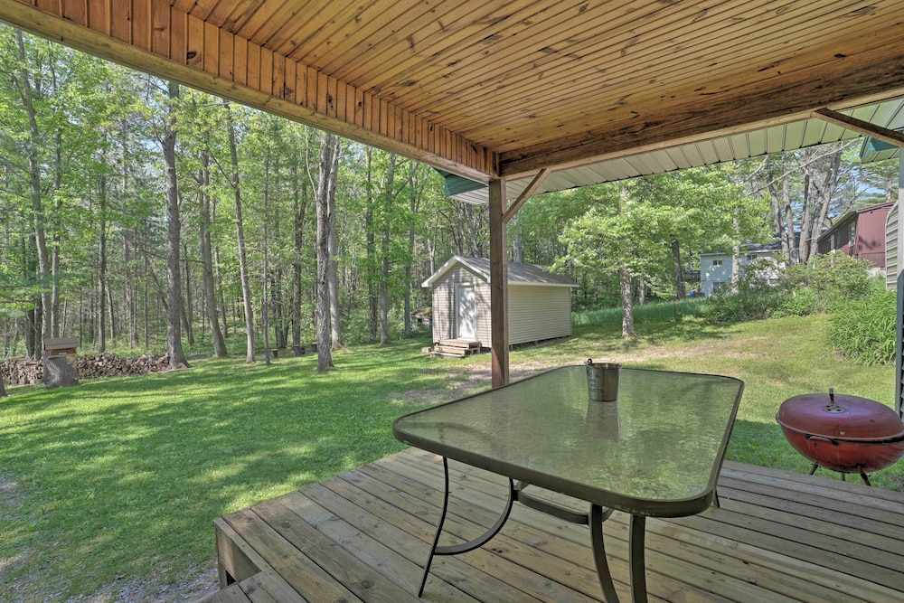Rustic Wooded Retreat w/ Fire Pit, Near Trails! view 5