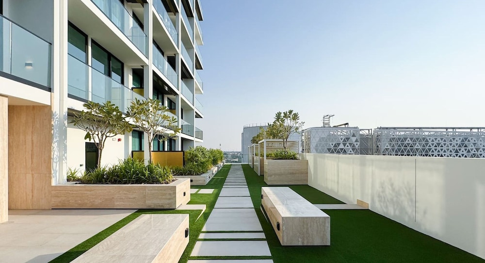 Modern 2BR w Balcony in JVC nr Dubai Sports City