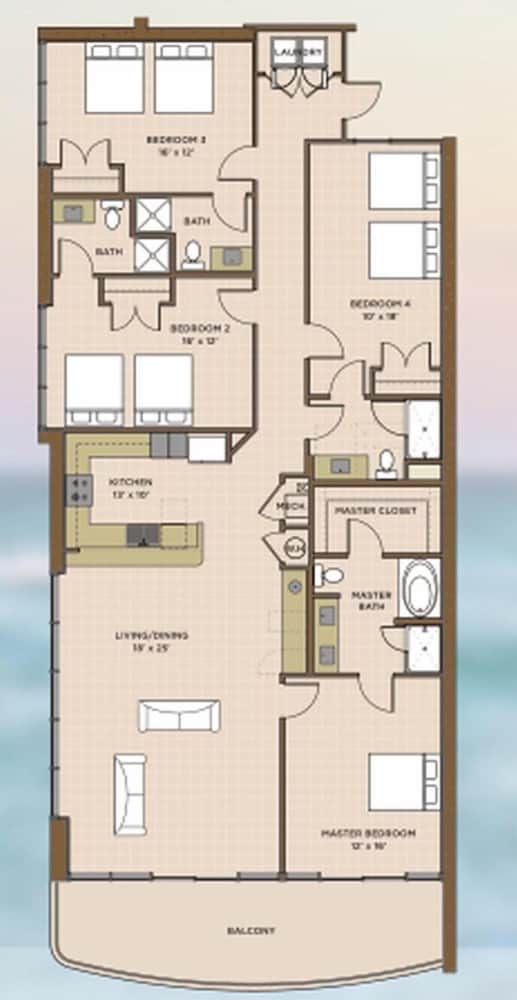 Phoenix Gulf Shores Ii 2101 4 Bedroom Condo