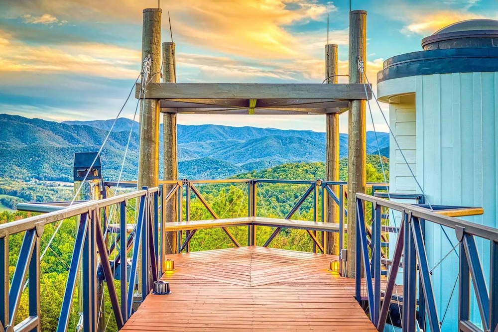 Belltop Architectural Wonder on Private Mountain