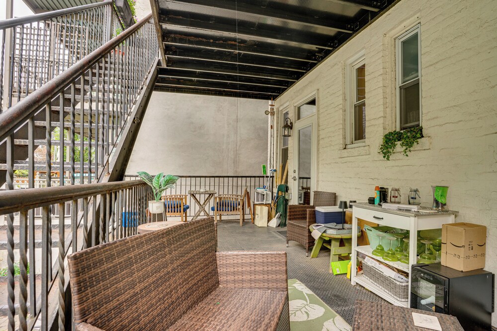 Walk to Washington St: Hoboken Apt w/ Balcony!