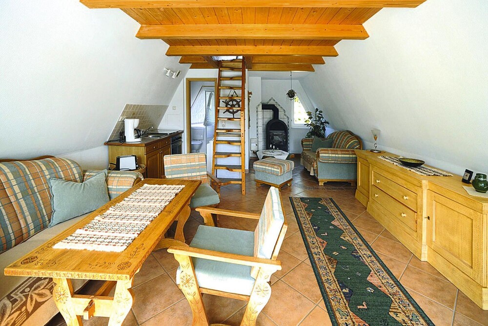 Thatched Holiday Home in Freest With Terrace