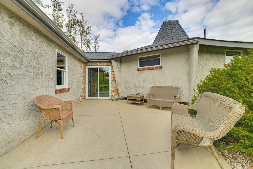Lakefront Gem w/ Private Dock & Yard in Charlevoix
