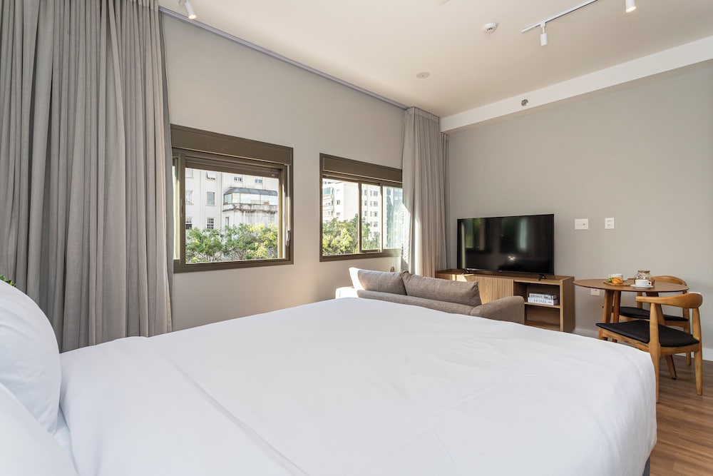 Ayra Higienópolis - Apartamentos mobiliados com excelente vista e localização
