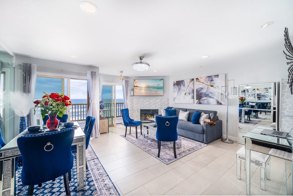 Luxury Oceanfront Condo With Private Beach Access