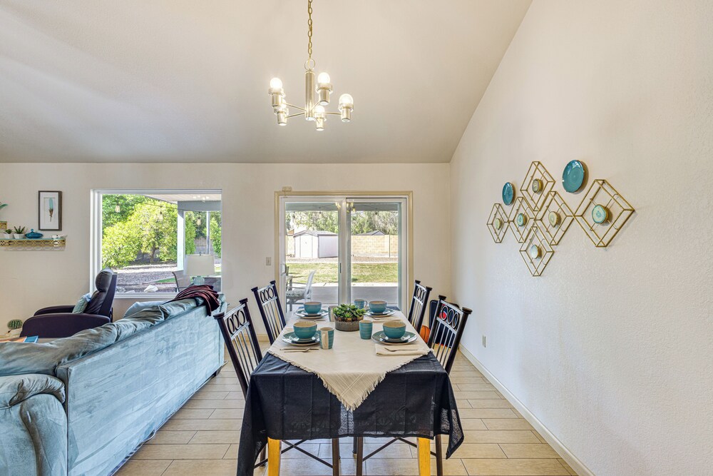 Southwest Getaway w/ Fenced Yard in Chandler!