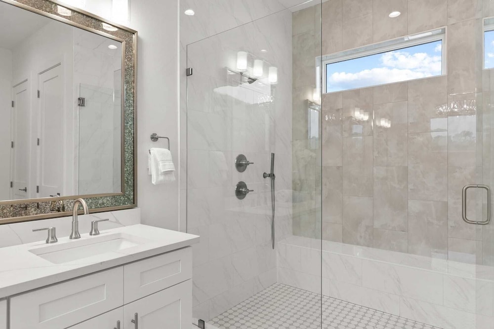 Luxe 30A Home w/ Pool, Outdoor Dining, Golf Cart, & Minutes to Beach