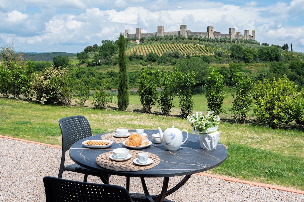 Le Volte Apartment Pool, Wifi In Monteriggioni