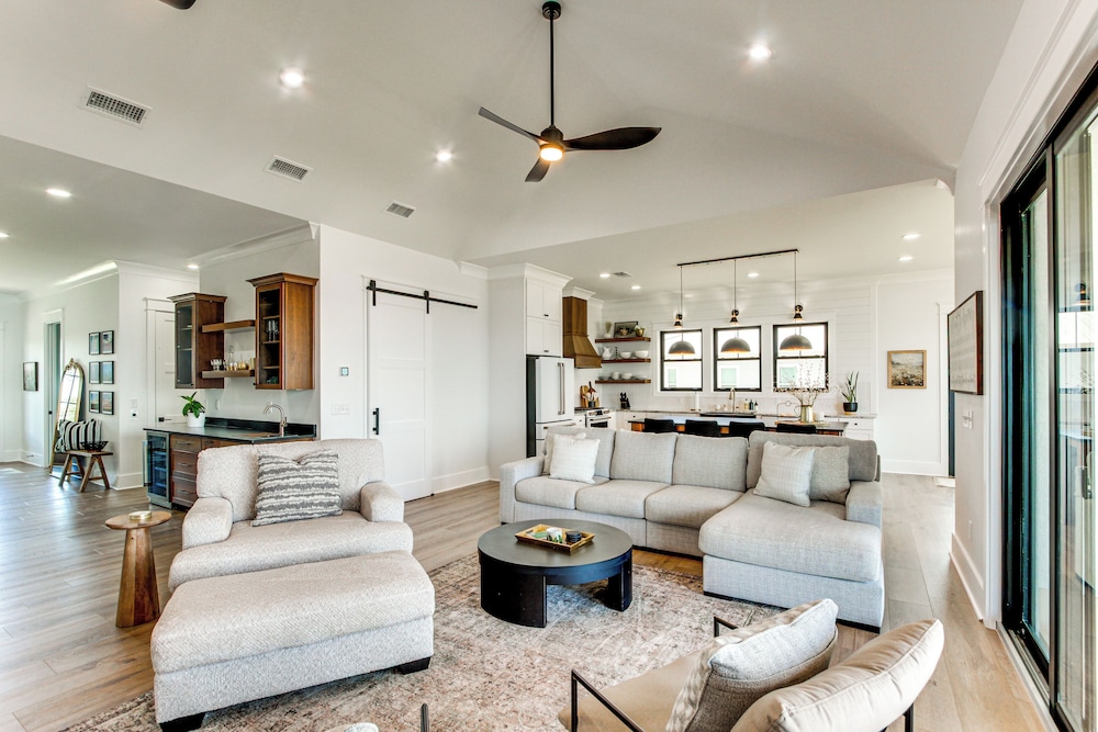 Luxury Beachfront Living! Epic Ocean Springs Home